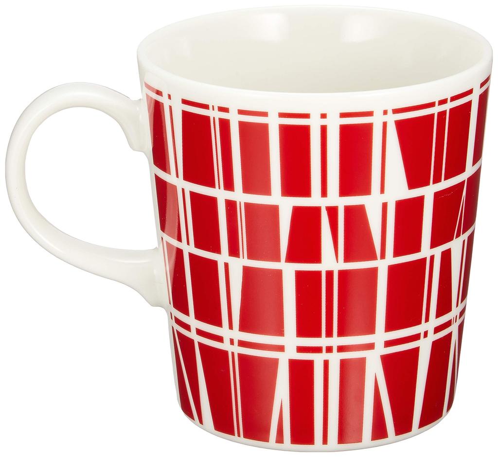 Finlayson Corona Mug, Red, FIN10-1-11