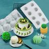 8-piece Cactus Silicone Mold DIY Mousse Cake Chocolate Pudding Mold Moldes De Silicona Para Repostería  Bakery Accessories
