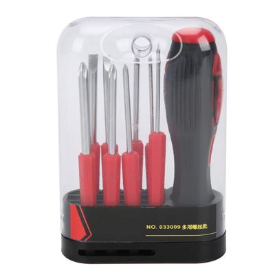 Screwdriver Combination Set Multi Function Repair 8in 1 Hand Tool Kit with Handle