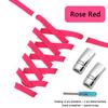 Flats Elastic Laces for Sports Tennis Magnetic Lock Shoelace Without Tying 8mm Thick Men No Tie Shoe Laces Shoes Accessories