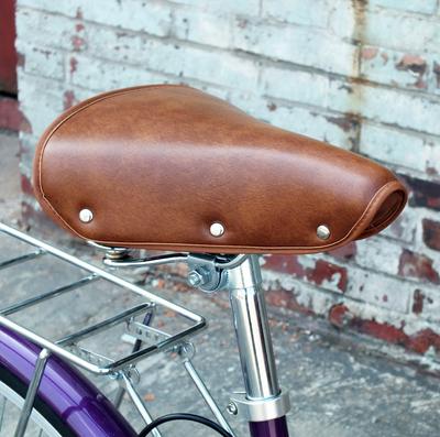 Retro Bicycle Seat Cushion Commuter Seat Pu Saddle