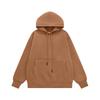 INF Unisex Plush Hoodie | 2024 Autumn/Winter Solid Color Trendy Casual Sweatshirt