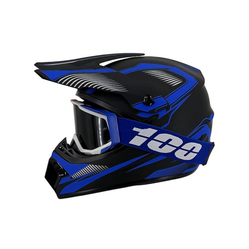 Full Face Motorcycle Helmet Off-Road ATV Mountain Bike Downhill Kart Adult Use ABS Material