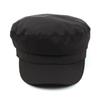 Universal Chemistry Cool Shiny Black Marine Cap Shiny Military Cap