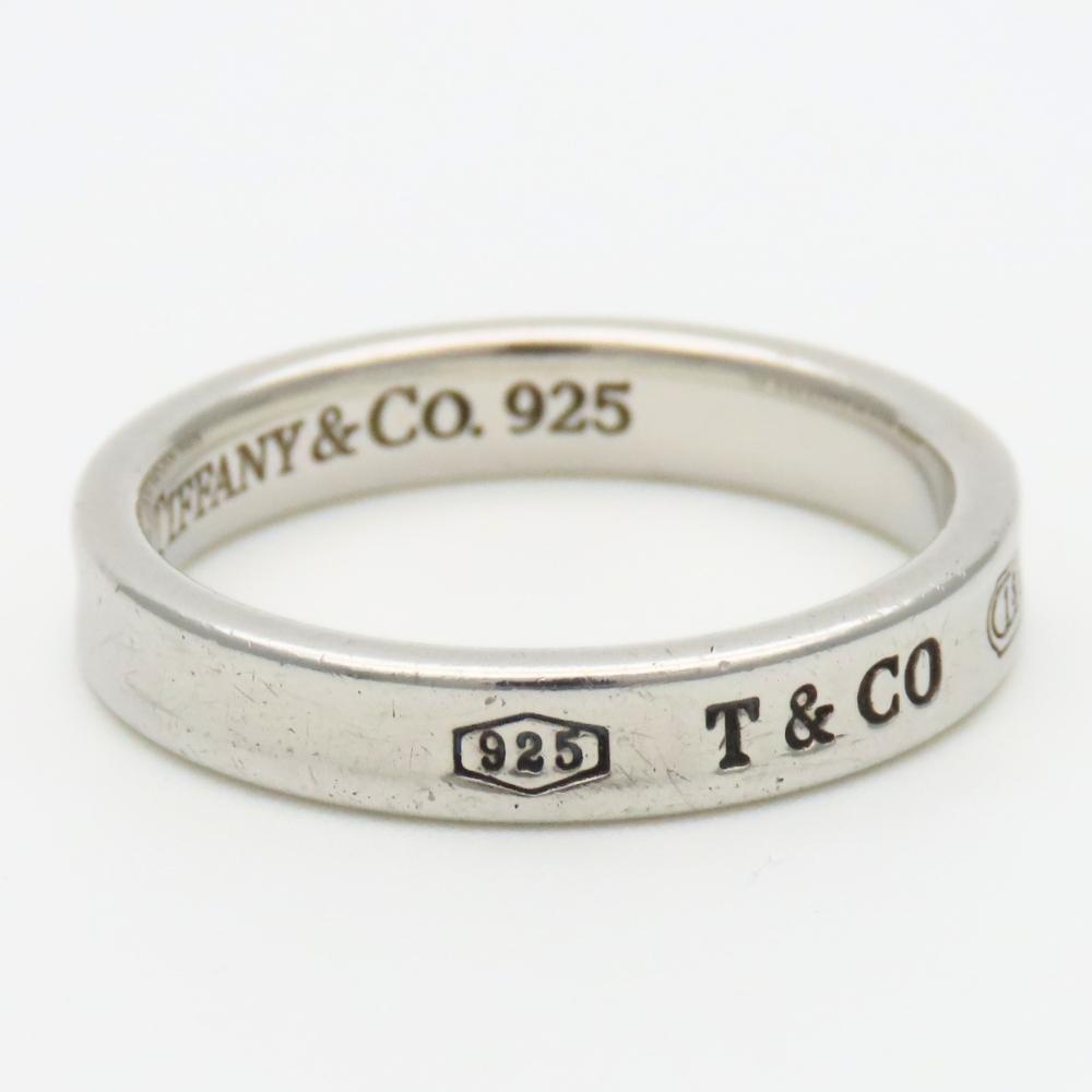 TIFFANY&Co. Ring 1837 Schmal EU#58.5 Silber925 4.5g Silber Klassisch
