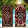 Art Persian Carpet Towel Beach Towel Travel Lightweight Skin Friendly For Pool Beach Camping Cruise Summer