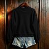 Women's Halloween Pullover Sweatshirt Casual Printed Long Sleeve Top