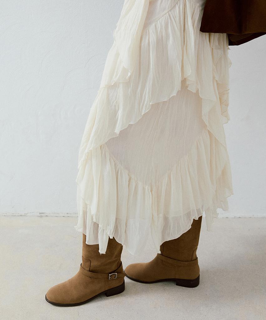 Lito Chenesi Suede Long Boots Loblsdr4H019_2Colors