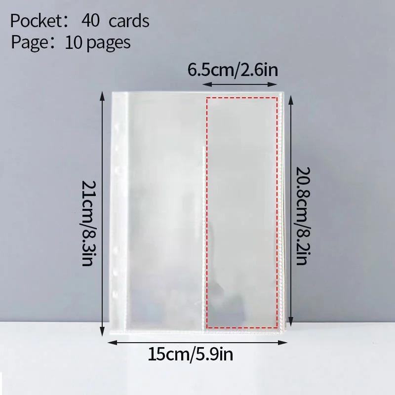 A5 Loose-Leaf Photo Album Book, Diy Photo Album Cards, Idol Photos Collection, Storage Book, Polaroid Album For Kids
