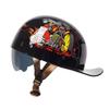 Fashionable Unisex Four-Season Motorcycle Helmet with Sun Protection, Half-Covered Design, Summer-Ready