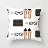 New Perfume Floral Pillows Case Modern Fashion Lady Decorative Pillows Cover Livingroom Bedroom Sofa Seat Simple Cushions Case