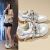 Breathable Women's Summer Shoes Soft Leather Mesh Retro German Sneakers Anti-slip Cushioning Not Tired Shoes