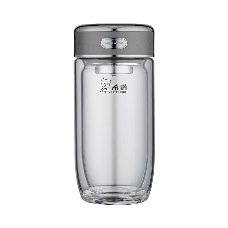 Xinuo Double-Layer Glass Tea Cup