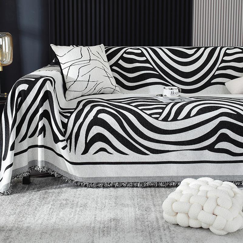 Chenille American Sofa Cover Cloth Four Seasons Universal Living Room Decorative Blanket One Piece Full Cover Towel Dustproof