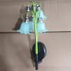 Flower Shaped Garden Light Fixtures 6 Head Lily Solar Light, IP44 Waterproof of The Valley Stakes Stake Lamp for Yard Patio, Outdoor Pathway Landscape