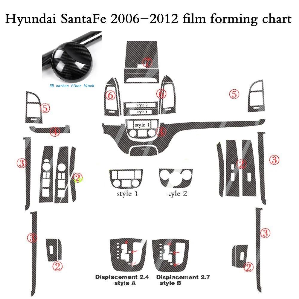 For Hyundai santafe 2006-2012 Car Gear
