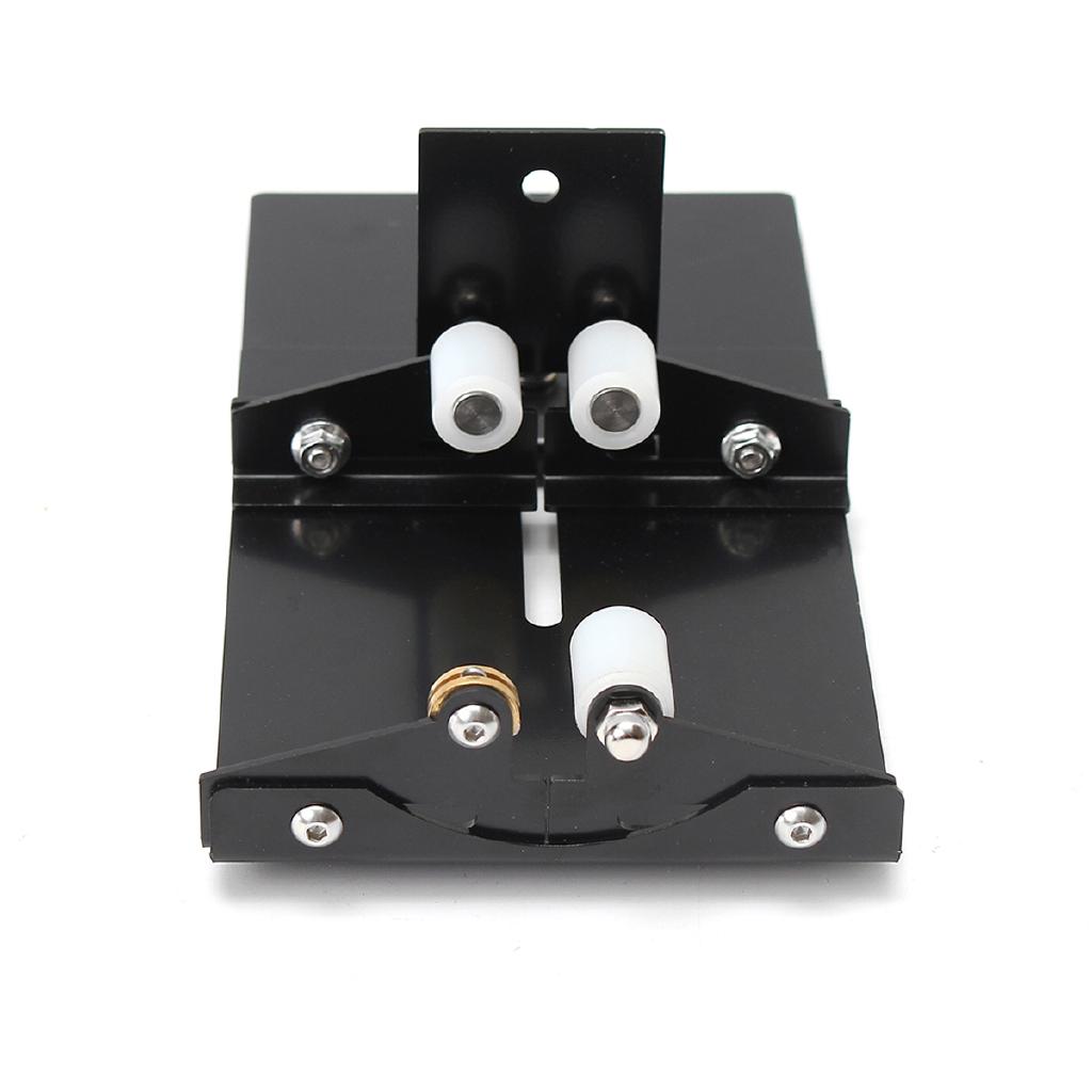 Glasflaschenschneider Maschine Schneidwerkzeug Wein Bier Glas Schneider für Glasbehälter Weinflasche Recycling DIY Bastelwerkzeuge Heimdekoration Schwarz