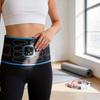 Rechargeable Ems Abdominal Trainer With Vibration Massage For Home Fitness And Waist Toning