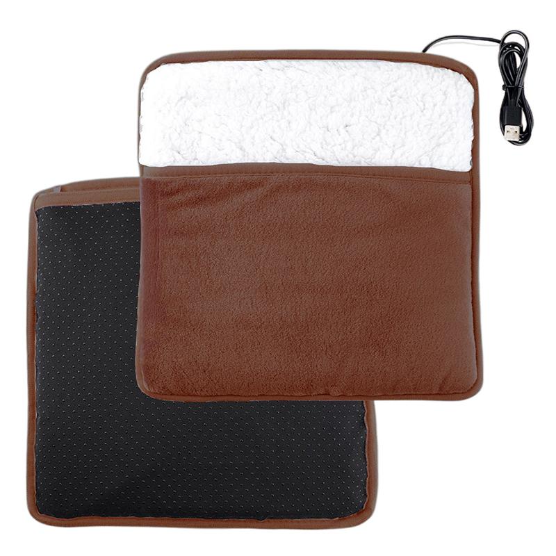 Fußwärmer USB Fußheizung Thermische Fußheizmatte Weiches Plüsch Warme Fußabdeckung Elektrische Heizung Fußwärmer Für Zuhause Schlafzimmer