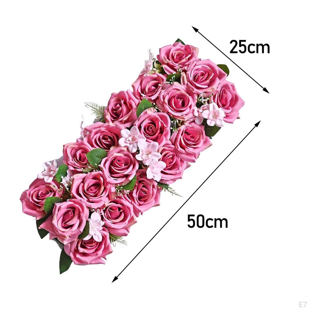 Panels DIY Wedding Arched Centerpeice Decor Artificial Flower for Party Ceremony Photography Indoor