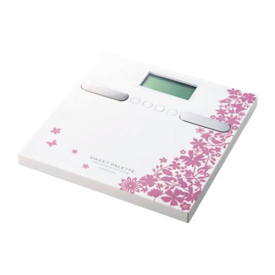 

ELECOM Weight Body Composition Meter SWEET PALETTE White BS-F200WH