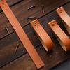 Strong Adhesive Wall Mount Hooks For Kitchen Bathroom Towel Hanging PU Leather And Metal Designs Straps