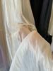 2026 Spring Women's High-Waisted A-Line Pearlescent Pleated Skirt