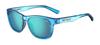 Tifosi Swank Sky Smoke Bright retro lässige Sonnenbrille (Kristallblau, Blau) - 2-Objektiv, Vollformat, (1500409981)