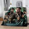 Supernatural join the hunt Throws Blanket Sofa Hiking Picnic Super Soft Quilt Fashion Bed Thermal Flannel Blanket birthday gift