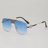JYL TS Metal Frame Sunglasses UV Protection Style For Photo Shooting 9879