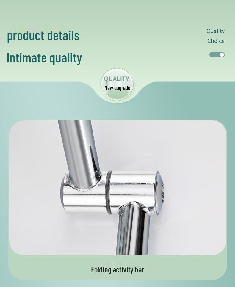 8" Wall-Mounted Folding LED Vanity Mirror - Double-Sided, Lighted, Magnifying for Bathroom Makeup