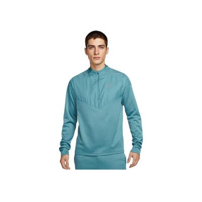 Koszulka z długim rękawem Therma-Fit Sphere Element Casual Wygodna Wszechstronna Miękka Męska Bluzki Szaro-Niebieska FZ1116-006