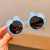 Kids' Adorable Kitty Cat Sunglasses with Bow and UV Protection