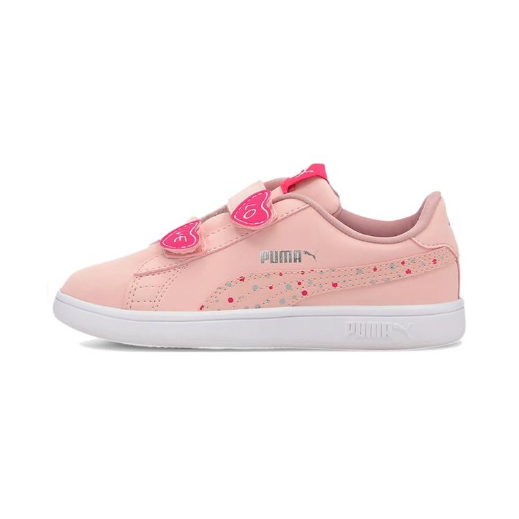 (PS) PUMA Smash V2 Candy Hearts - Peachskin Kids 373187-01 EU 31