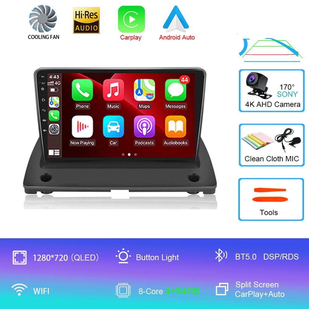 For VOLVO XC90 2004-2013 2 Din Android 14 Car Radio 2din Multimedia Video Player GPS Navigation Carplay WIFI HIFI DSP