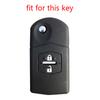 Key Cover For Mazda 2 3 6 Cx-7 Cx-5 Cx9 Demio MX5 Sport BK Car Accessories Key Case Keychain Protective Cover Shell Holder