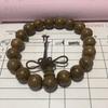 Buddhistisches Gebetsperlenarmband: 108 Hühnerflügelholz Sandelholzperlen
