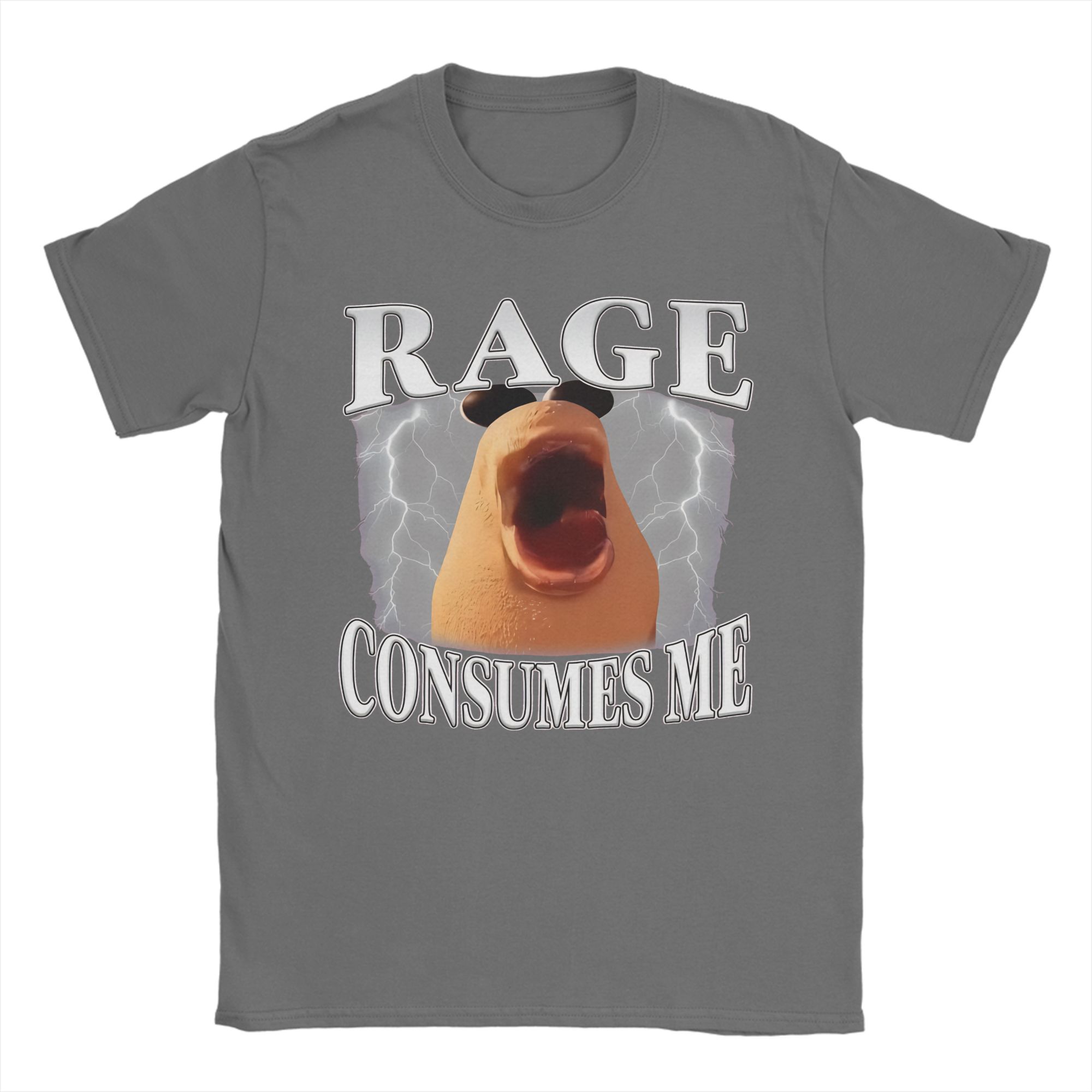 Mens Womens I Dont Like This Rock Funny Marcus The worm T Shirt 100% Cotton Graphic T-Shirt  Top Clothing 4XL