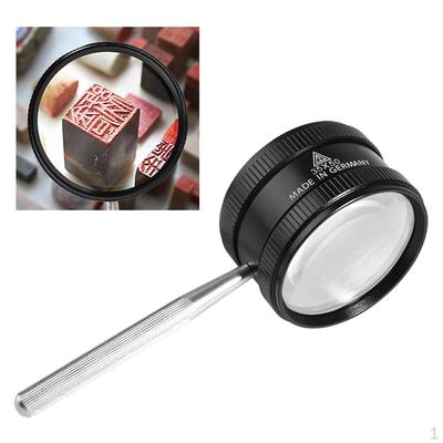35X Elde Taşınabilir Okuma Camı Yaşlılar İçin Yüksek Güçlü Büyüteç Okuma, Mücevher, Keşif