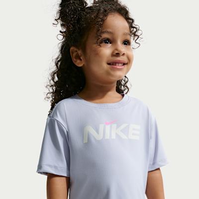 Nike Kids Quick Dry T Shirts Crew Neck Moderate 2T