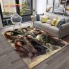 Movie L-Lord of The Rings H-Hobbit  Area Rug,Carpet for Home Living Room Bedroom Sofa Doormat Decor,kids Play Non-slip Floor Mat