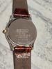 Working SEIKO Roman Ladies' Watch, Numerals, Gold, Strap, Vintage.