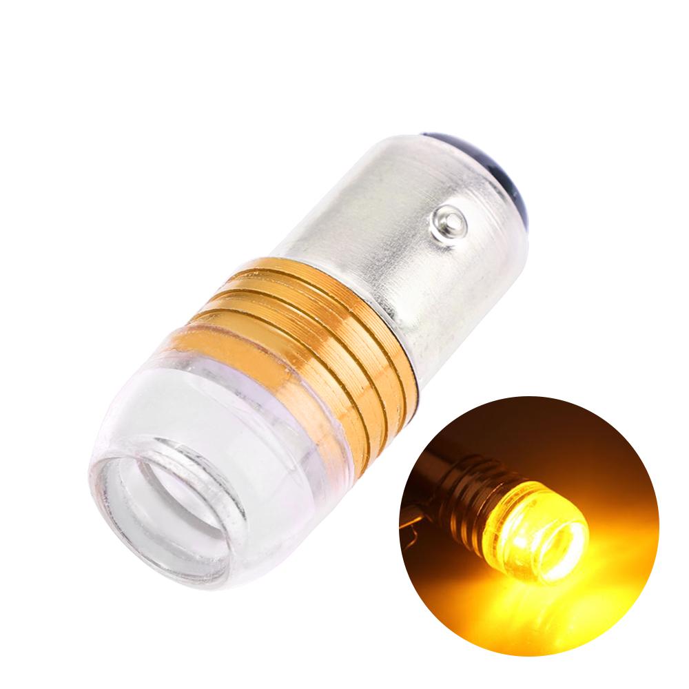 Bay15D LED Brake Lights 5W  Bright LED Car Bulbs Car Headlights 360 Degrees Light Source White Red Yellow Blue Flash Bulbs