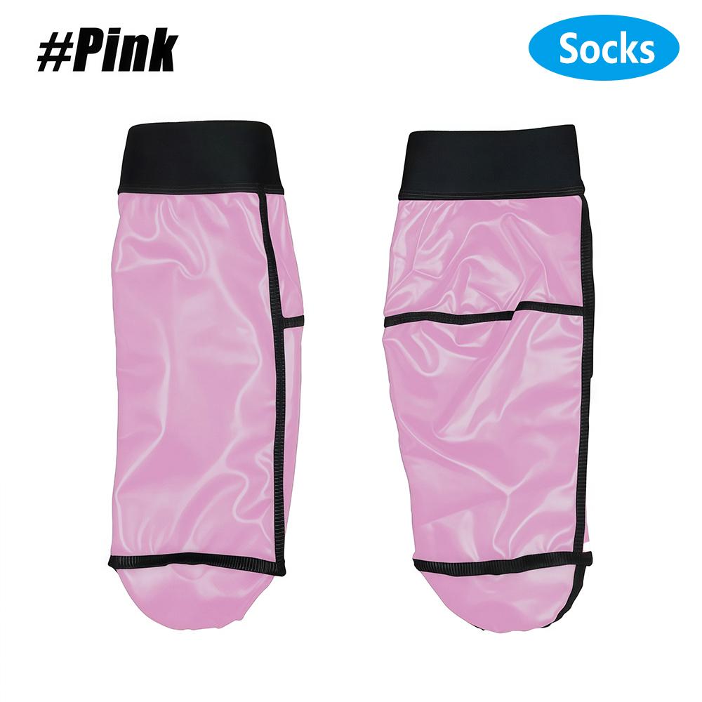 1Pair Sauna Gloves & Socks, Shower Reusable Workout Sweat Gloves for Home Bathing Sports Women Men Steam Room for Dry Hand Foot