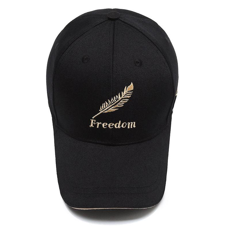 Spring Wheat Ear Embroidery Baseball Cap - Unisex Sunshade and Sun Protection Duckbill Hat