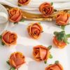 Artificial Flowers Silk Roses Head Home Wedding Dress Decor Festival Party DIY Display Boxes Craft Headdress Hotsale Accessories