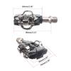 2Pcs Lightweight Bike Self-Locking Pedal Suitable for Speed Special Bike Pedals