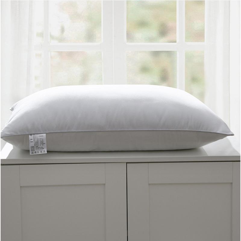 

Подушка для пятизвездочного отеля с белым волокном для защиты шеи, одинарная подушка для студенческого общежития 48*74cm