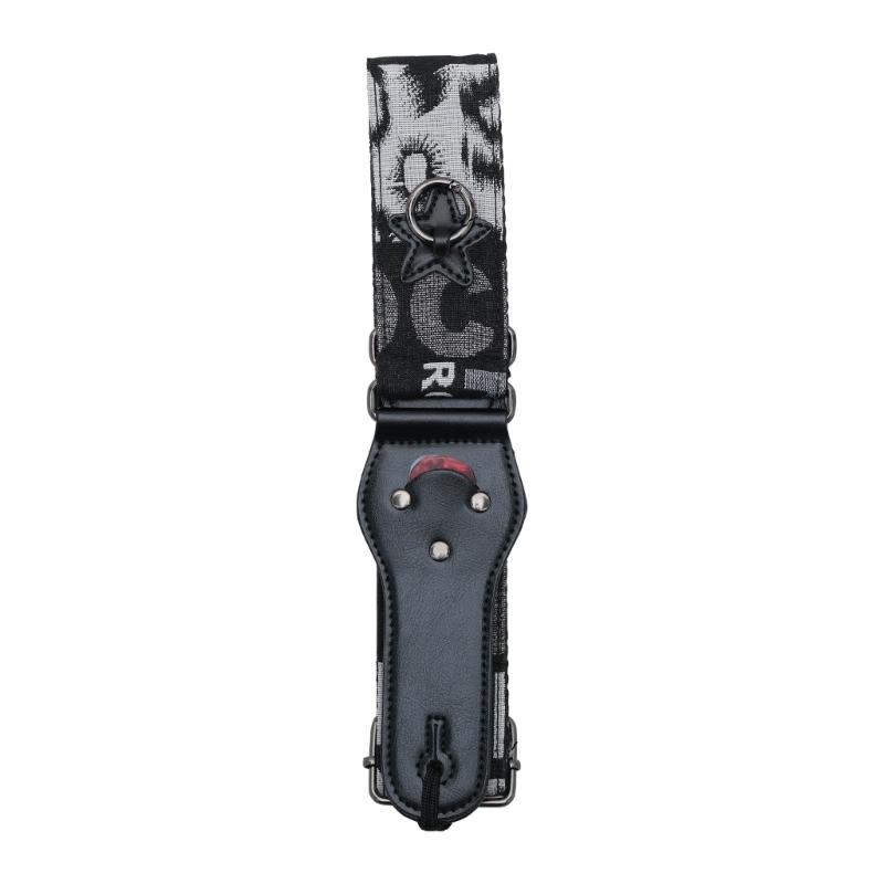 

Adjustable Guitar Strap, Comfortable PU Leather Ends Weave Guitar Shoulder Strap for Acoustic and Electric Guitar Bass