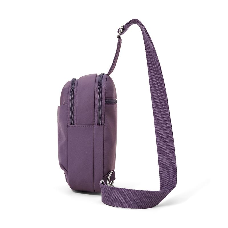 Outdoor Lightweight Crossbody Bag Travel Shoulder Bag Women's Nylon Chest Bag